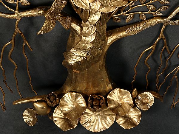 Brass Sculpture - Banyan Tree (Large)