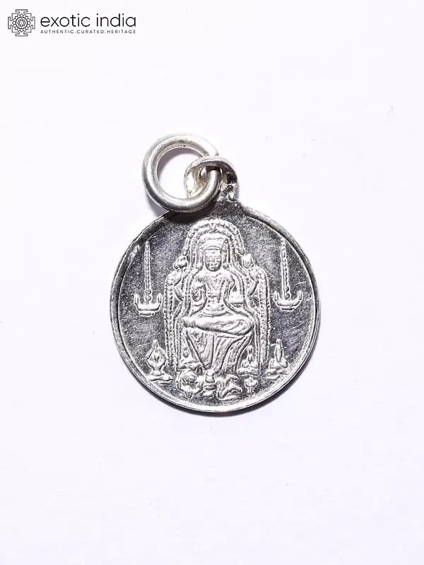 Dakshinamurti Shiva Sterling Silver Pendant