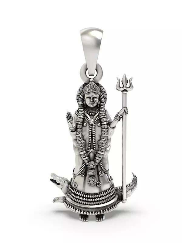 Hindu Folk Goddess Khodiyar Pendant