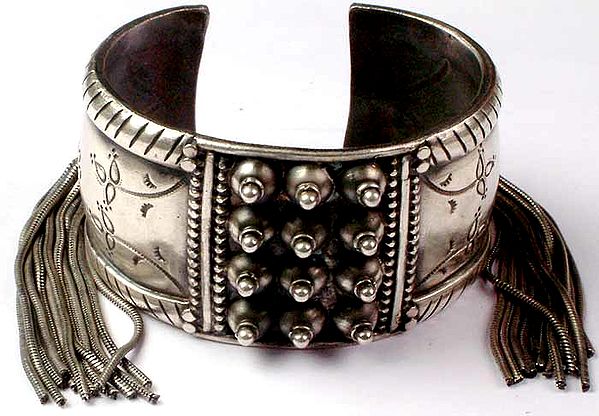 Antiquated Bracelet with Tassles