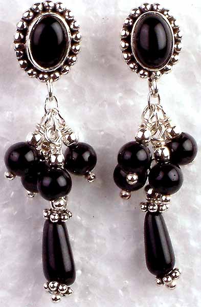 Black Onyx Designer Earrings