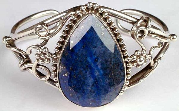 Bracelet of Faceted Lapis Lazuli