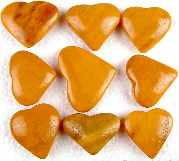 Camel Agate Hearts