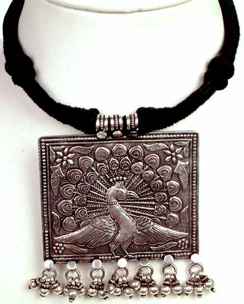 Dancing Peacock Necklace