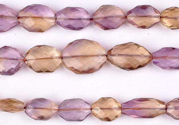 Faceted Ametrine Ovals