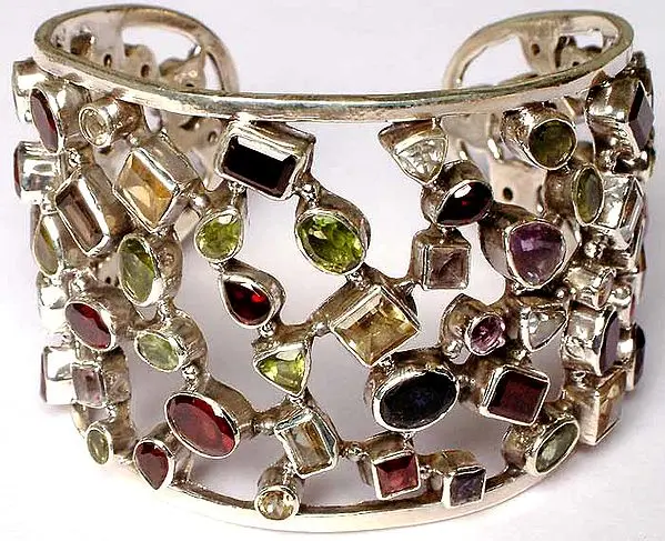 Faceted Pot Pourri Bracelet