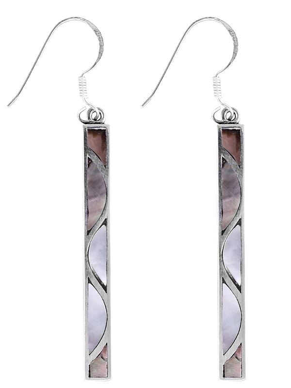 Stylish Sterling Silver Earring With Gemstone