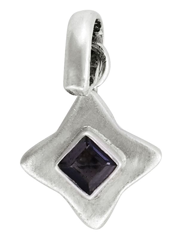 Sterling Silver Pendant with Gemstone