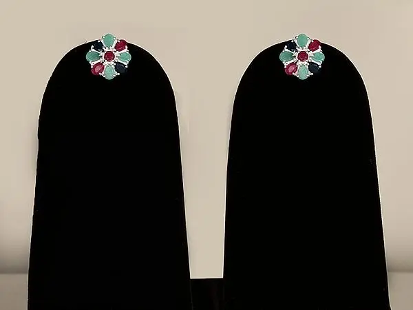 Beautiful Gemstone Cocktail Earring