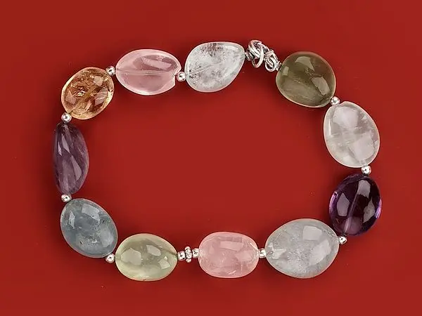 Stylish Multiple Gemstone Bracelet