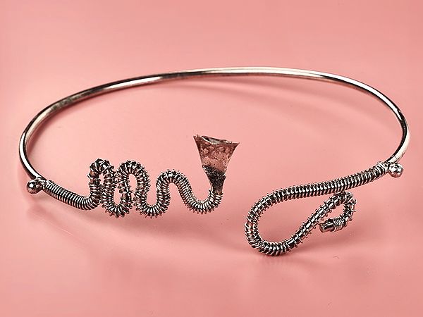 Unique Upper Arm Snake Design Bracelet