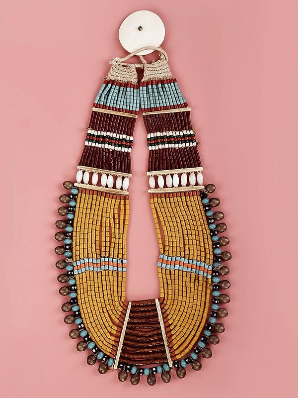 Multi Layered Beaded Naga Tribal Necklace