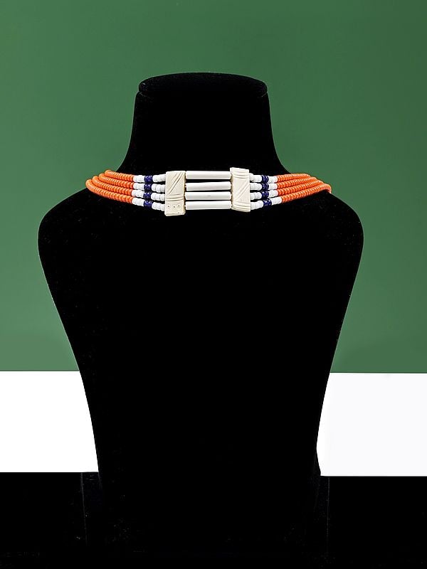 Ethnic Tribal Naga Beads Necklace