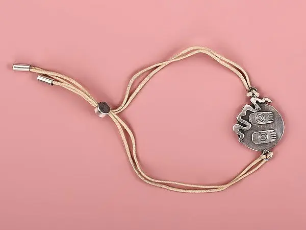 Charan Paduka Stylized Bracelet