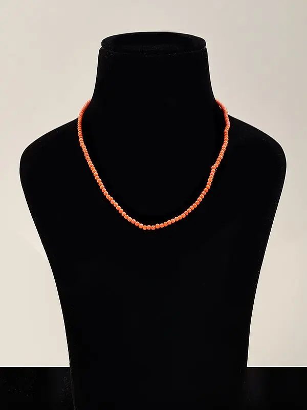 Coral Beaded Necklace