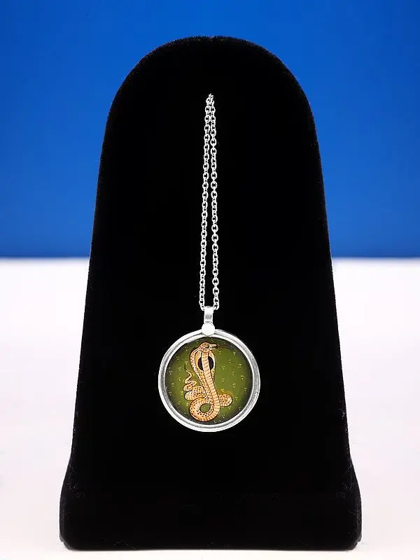 Cobra Sterling Silver Pendant