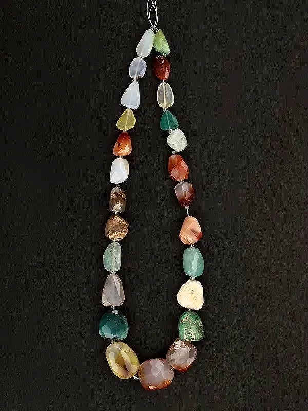 Colorful Nugget Beads