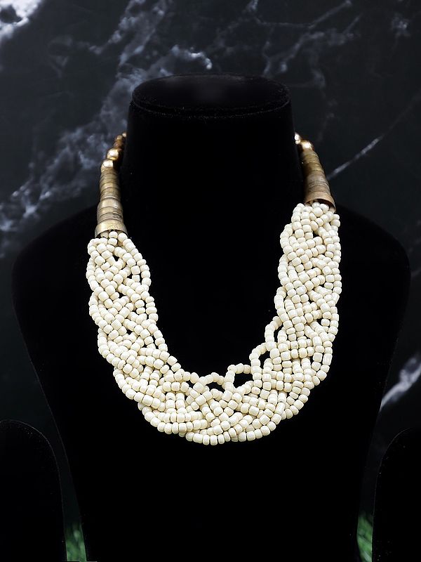 Braided Bead Necklace | Indian Necklaces with Unique Designs