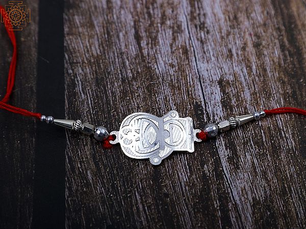 92.5% Sterling Silver Doremon Rakhi