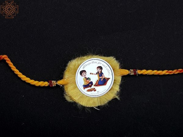 92.5% Sterling Silver Coin Rakhi