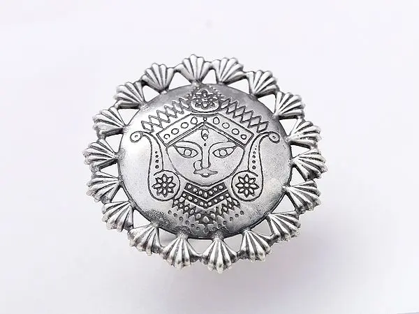 Goddess Durga Finger Ring