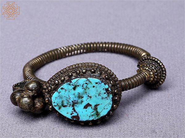 Traditional Tibetan Earring | Sterling Silver Jewelry
