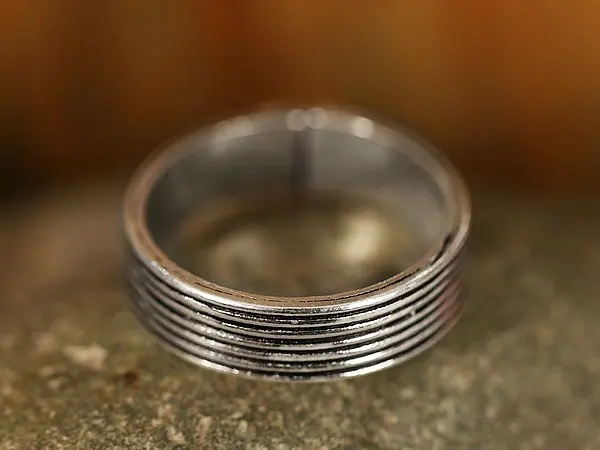 Multi-Lined Ring | Sterling Silver Rings