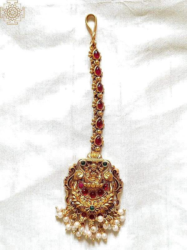 Goddess Lakshmi Designer Maang Tikka