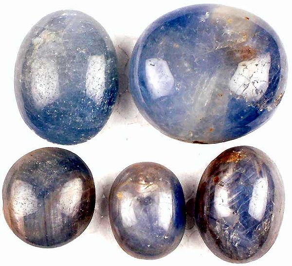Lot of Five Star Sapphire Cabochons