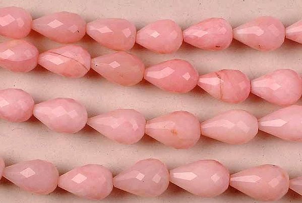 Pink Opal Straight Drilled Drops