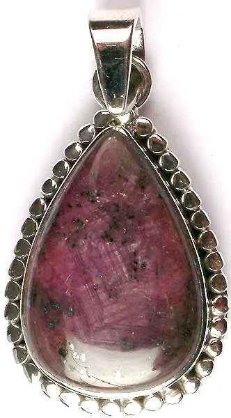 Ruby Zoisite Pendant
