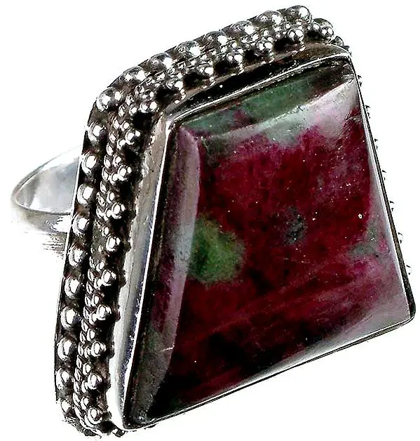 Ruby Zoisite Ring