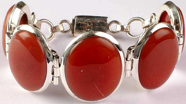 Bracelet of Carnelian Ovals