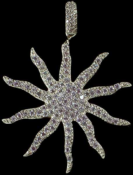 CZ Starfish Pendant