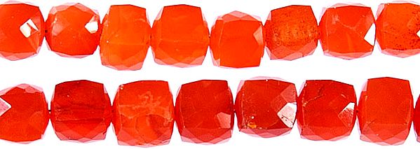 Faceted Carnelian Boxes