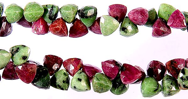 Faceted Ruby Zoisite Trillions