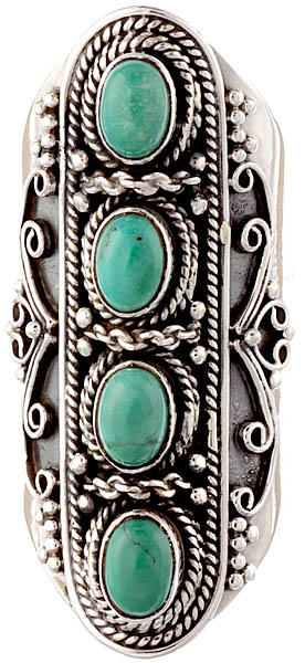 Four Turquoise Ring