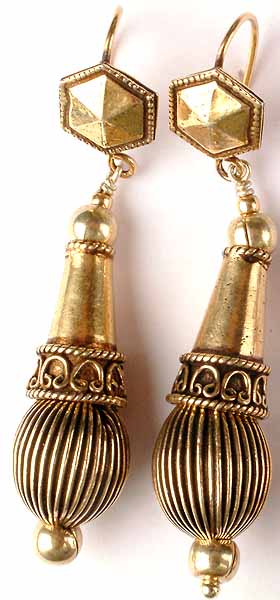 Gold-Plated Sterling Earrings