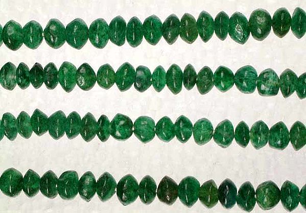 Green Onyx Rondells