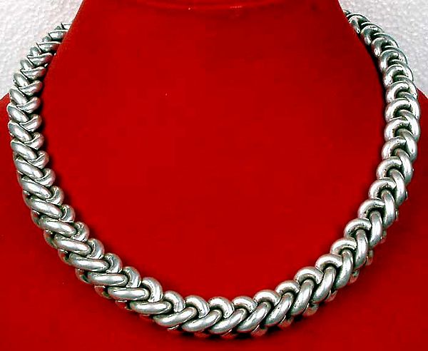 Heavy Sterling Rope Chain with Screw Clasp