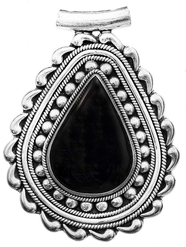 Rainbow Moonstone Teardrop Pendant