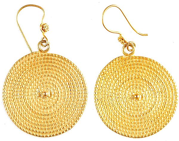 Gold Plated Sterling Silver Earrings