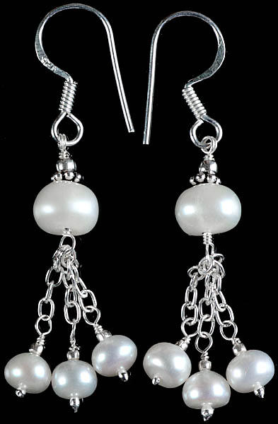 Pearl Shower Earrings