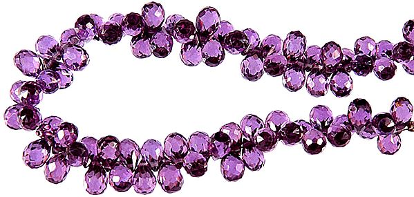 Fine Faceted Amethyst Drops