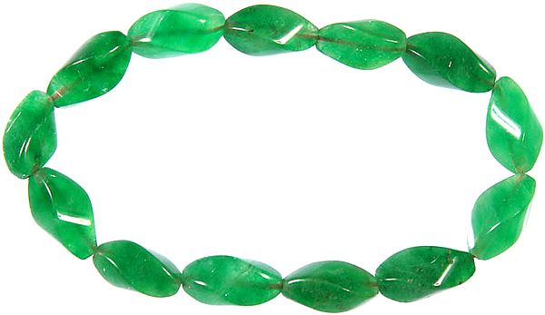 Green Onyx Stretch Bracelet