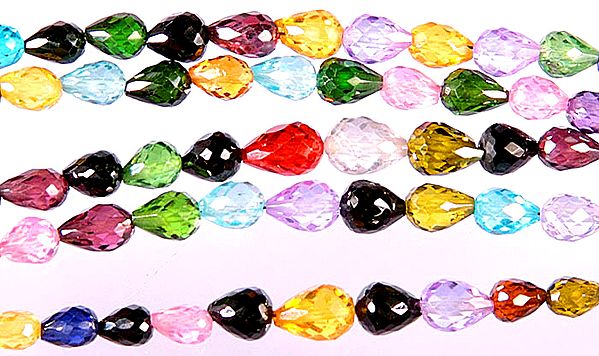 CZ Multi-color Drops