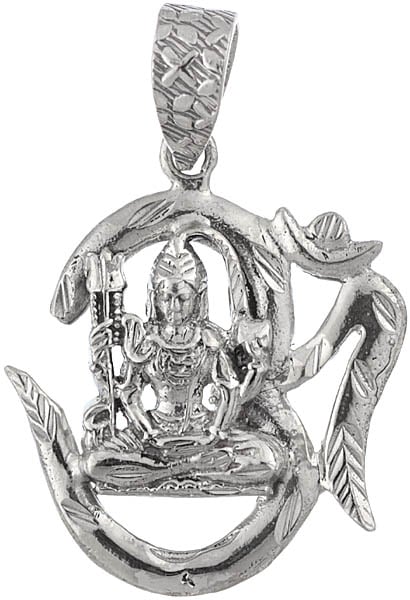 Meditative Shiva Om (AUM) Pendant