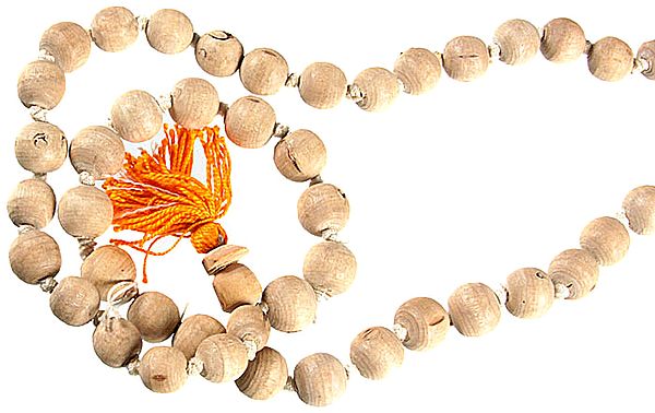 Tulsi (Holy Basil) Mala (Rosary) with 108 Beads for Chanting Mantras and Syllables