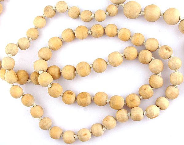 Tulsi (Holy Basil) Rosary with 108 Beads for Chanting Mantras and Syllables or Name of God
