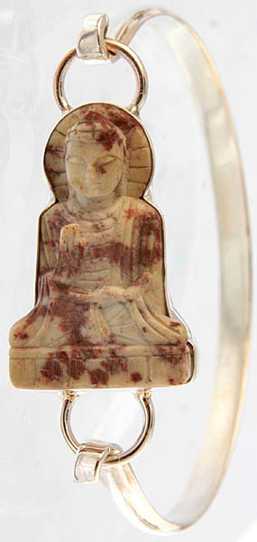 Carved Buddha Bracelet